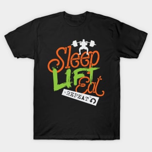 Eat Sleep Lift Repeat T-Shirt